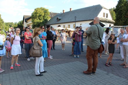 Spacer śladami Jerzego Pilcha